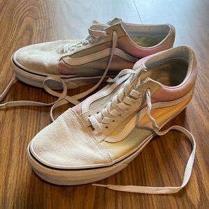 Vans Old Skool Skateboarding Shoes Women, 9. Pastel tie die. Summer skate shoe
